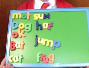Working on our linguistic phonics